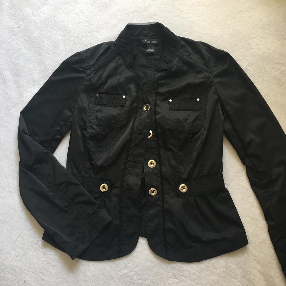 WHBM Black Blazer